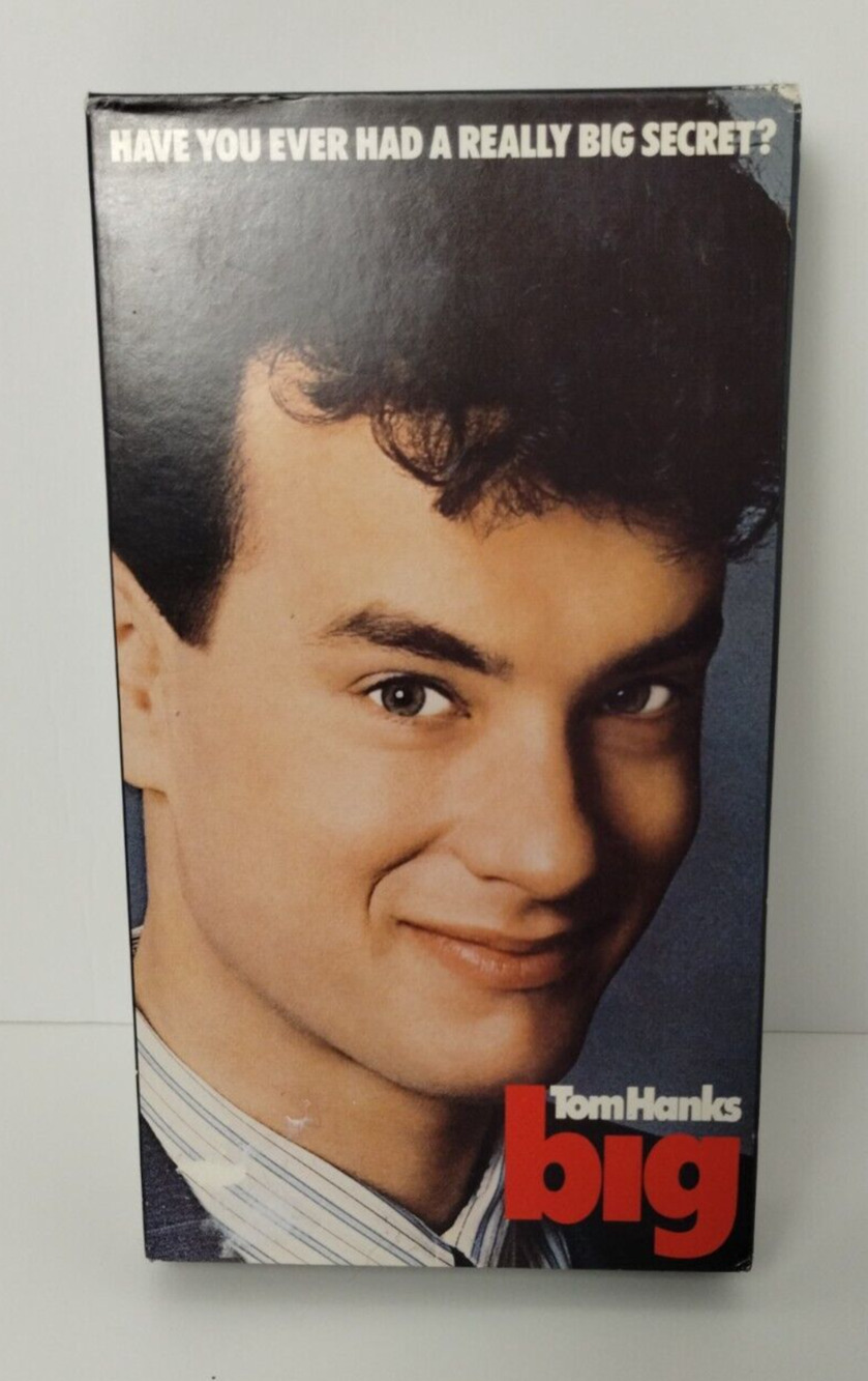 Big (VHS, 1989) CBS FOX Original Release Tom Hanks